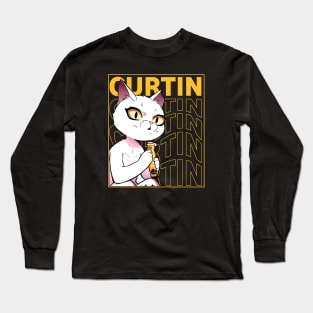 Curtin Cat Long Sleeve T-Shirt